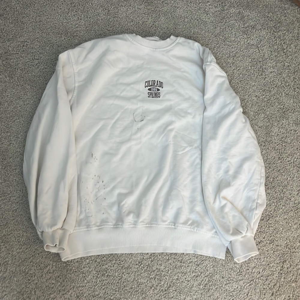 Beige crewneck